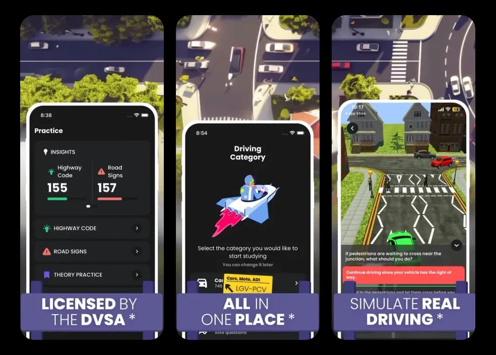 DrivePrep UK — Education app screenshot