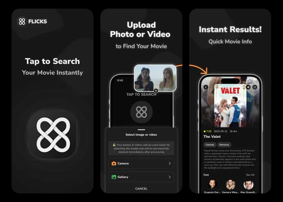 Movie Finder — AI / Entertainment app screenshot