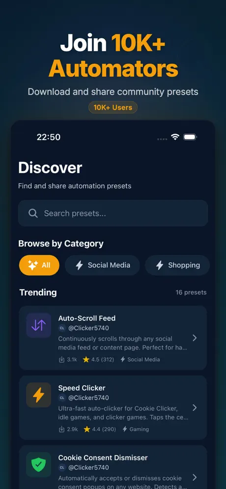 Universal Clicker screenshot 3