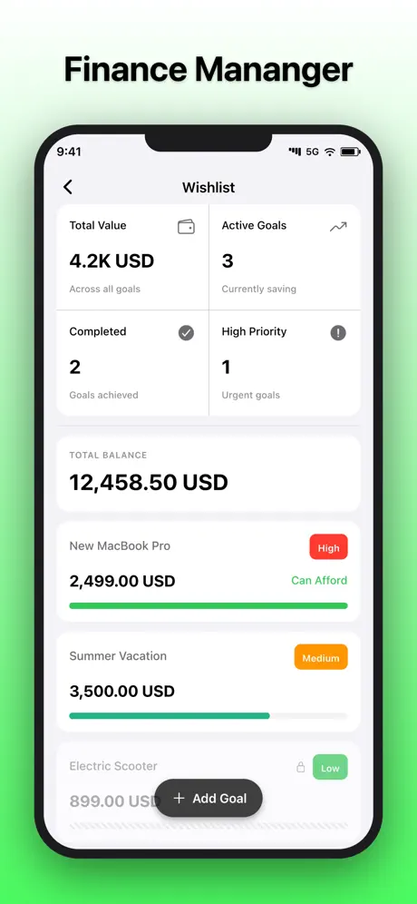 Money Manager screenshot 4